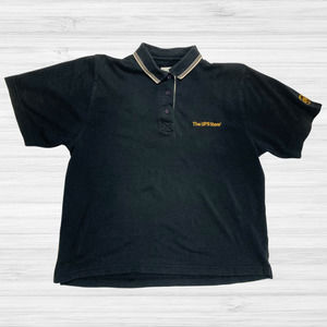 Official UPS Store XL WOMEN Polo Employee Uniform Jersey Work Shirt BLACK/TAN